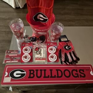 Party Supplies Set - Red and Black